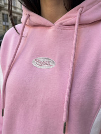 Bluza Staff fil pink oversize fleece