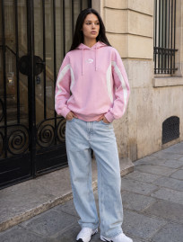 Bluza Staff fil pink oversize fleece