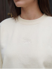 Bluza Staff lay milk logo oversize fleece