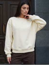 Bluza Staff lay milk logo oversize fleece