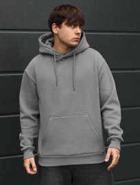 Bluza Staff blessed gray oversize fleece