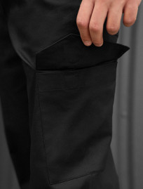 Spodnie Staff cargo kas black