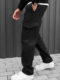 Spodnie Staff cargo kas black