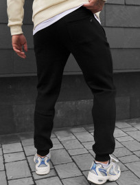 Spodnie sportowe Staff ho black logo fleece