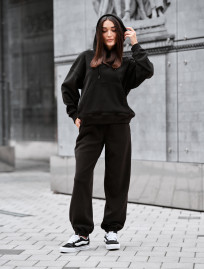 Dres Staff nu black oversize fleece