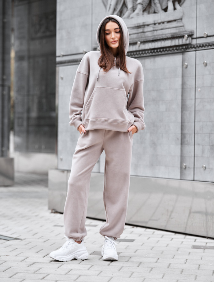 Dres Staff nu gray oversize fleece