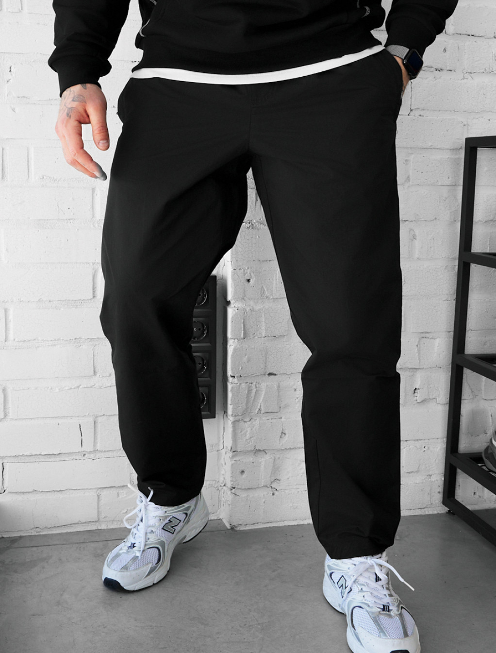 Spodnie Staff hos black