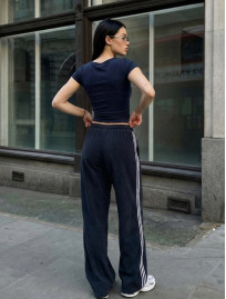 Spodnie Staff ove navy gray