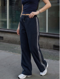 Spodnie Staff ove navy gray