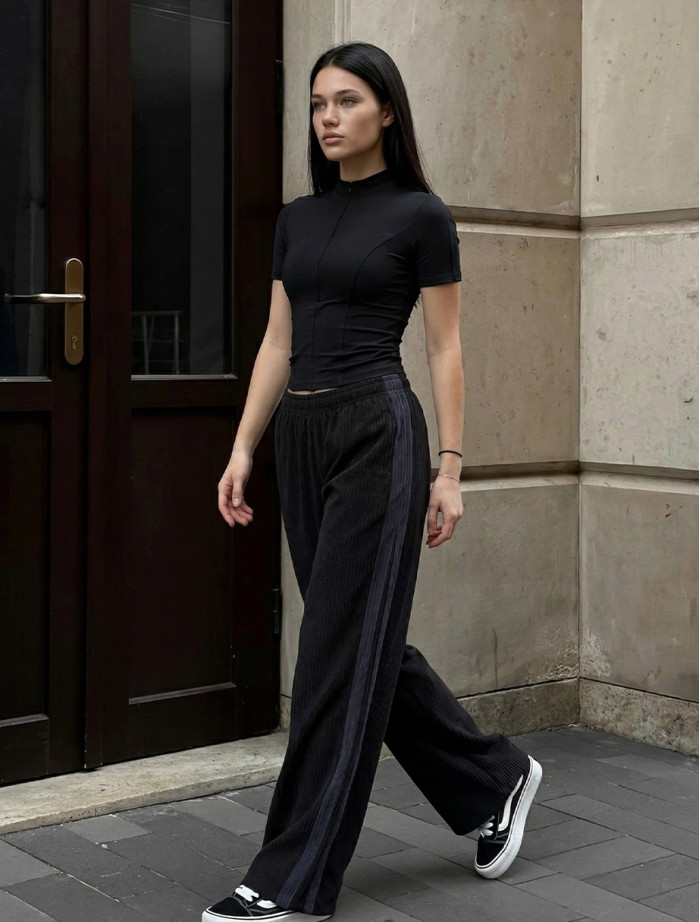 Spodnie Staff re black