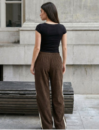 Spodnie Staff re brown