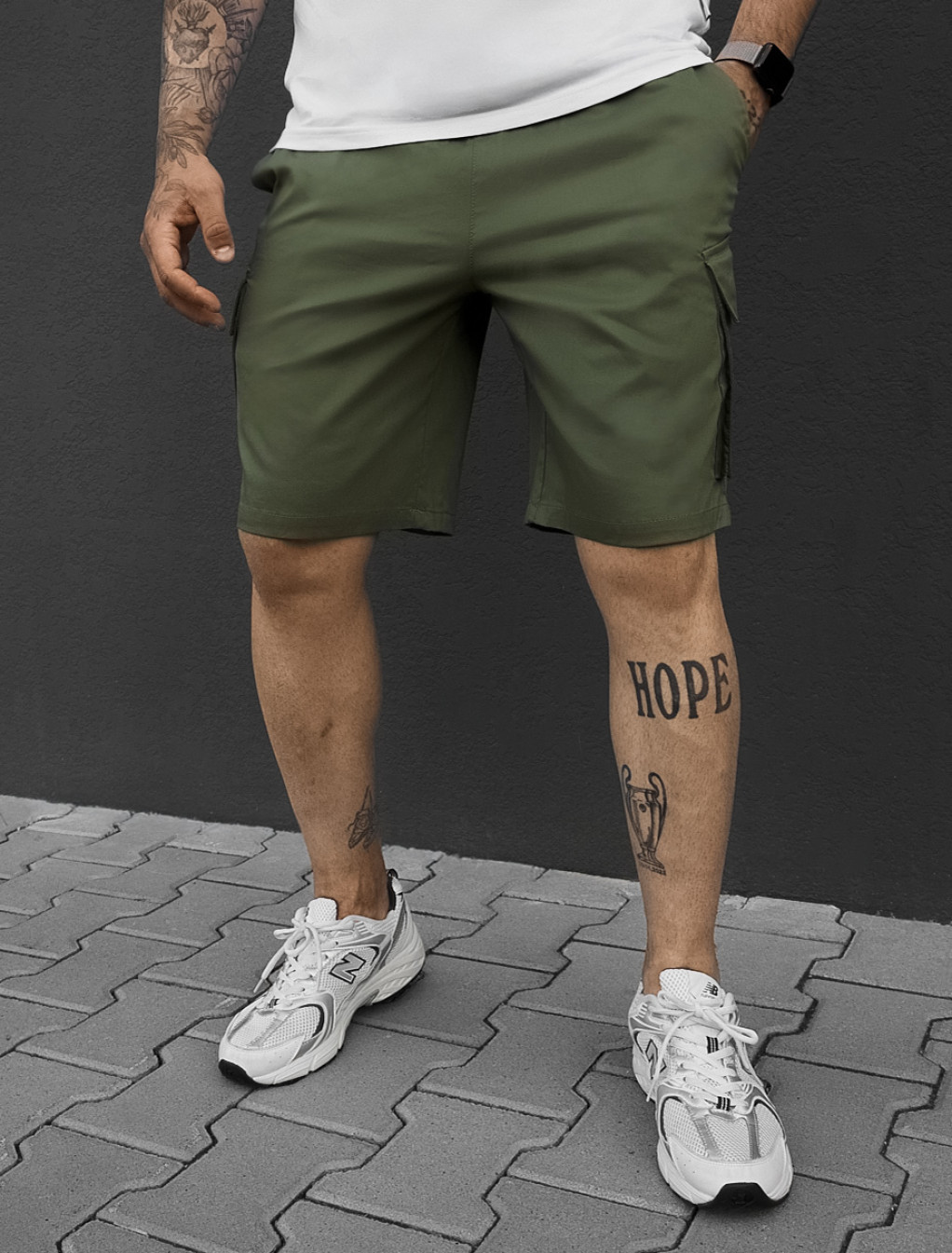Spodenki Staff cargo ski khaki