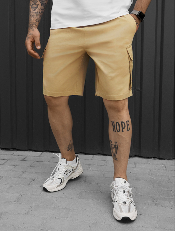 Spodenki Staff cargo ski beige