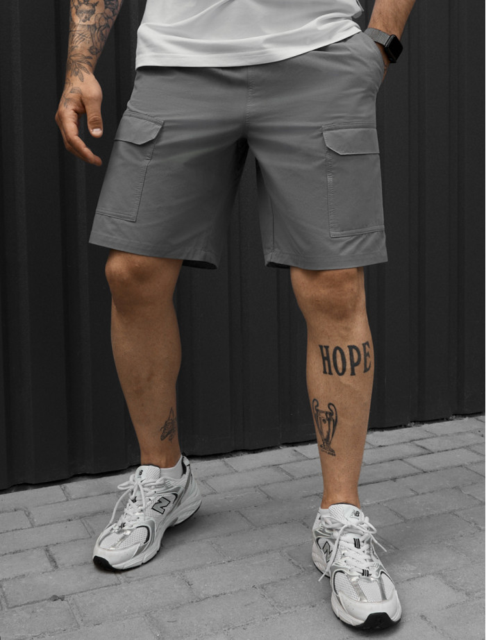 Spodenki Staff cargo kr gray