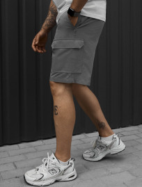 Spodenki Staff cargo kr gray