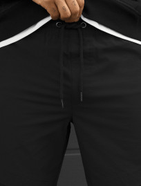 Joggery Staff spandex di black