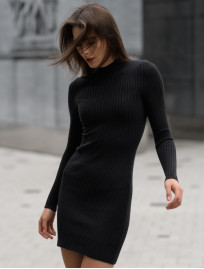 Damska sukienka dzianinowa Staff black 4