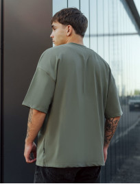 Koszulka Staff khaki oversize basic