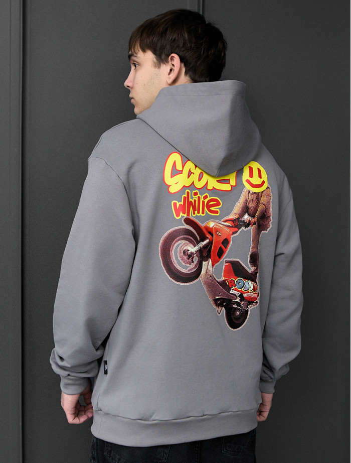 Bluza z kapturem Staff scoter oversize