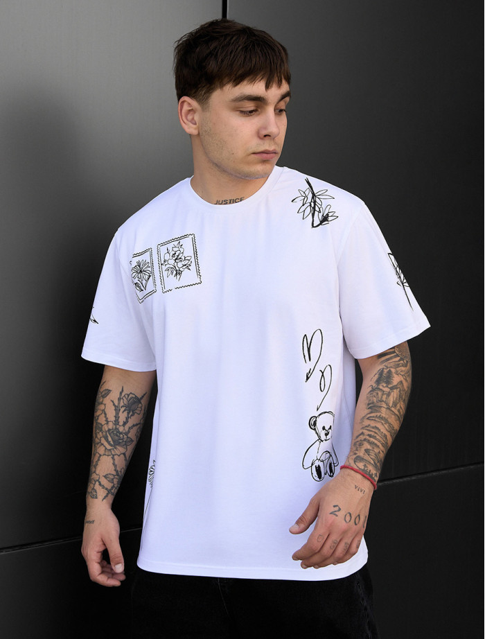 Koszulka Staff bear & flowers