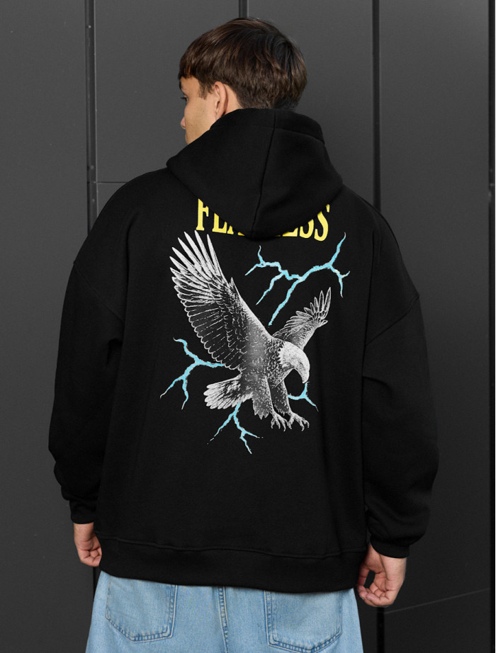 Bluza Staff fearless oversize fleece