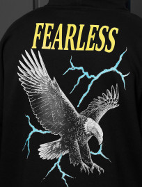 Bluza Staff fearless oversize fleece