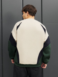 Bluza Staff mix logo oversize fleece