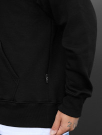 Bluza Staff black oversize fleece