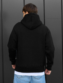 Bluza Staff black oversize fleece