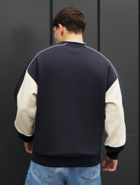 Bluza Staff logo reflective oversize fleece