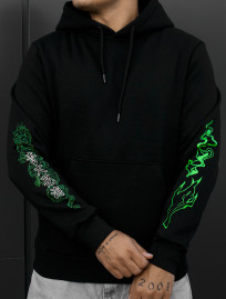 Bluza Staff black neon dragon fleece