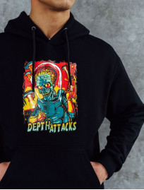 Bluza z kapturem Staff depth attacks oversize