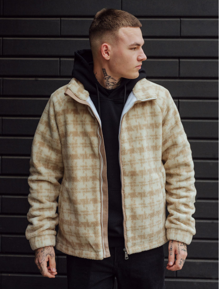 Kurtka futrzana Staff vlas beige