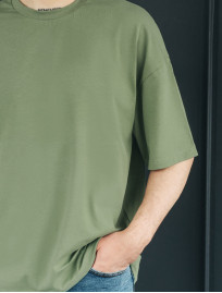Koszulka Staff green oversize