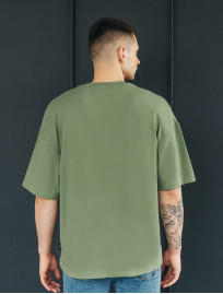 Koszulka Staff green oversize