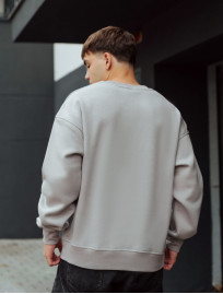 Bluza Staff gray oversize fleece