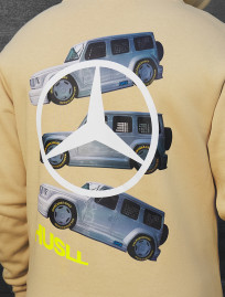 Bluza Staff x Husll G beige fleece