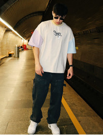 Koszulka Staff x White Dog logo oversize
