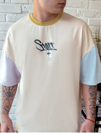 Koszulka Staff x White Dog logo oversize