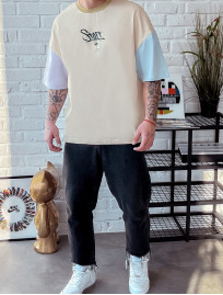 Koszulka Staff x White Dog logo oversize
