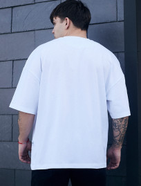 Koszulka Staff white basic oversize