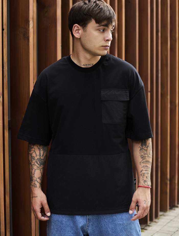 Koszulka Staff ld pocket oversize