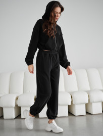 Damksi dres Staff pom black fleece