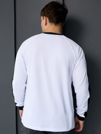 Longsleeve Staff white & black