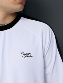 Longsleeve Staff white & black