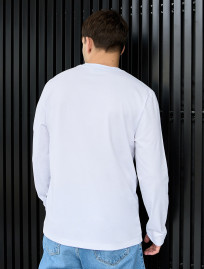 Longsleeve Staff white basic