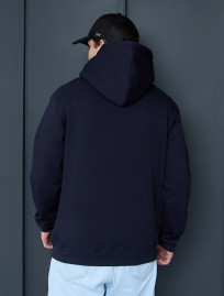 Bluza z kapturem Staff navy basic fleece