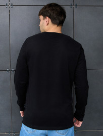 Longsleeve Staff black logo