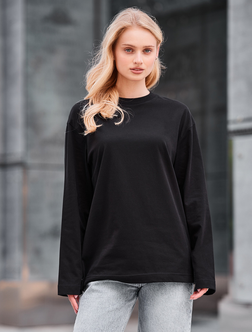 Longsleeve Staff os black