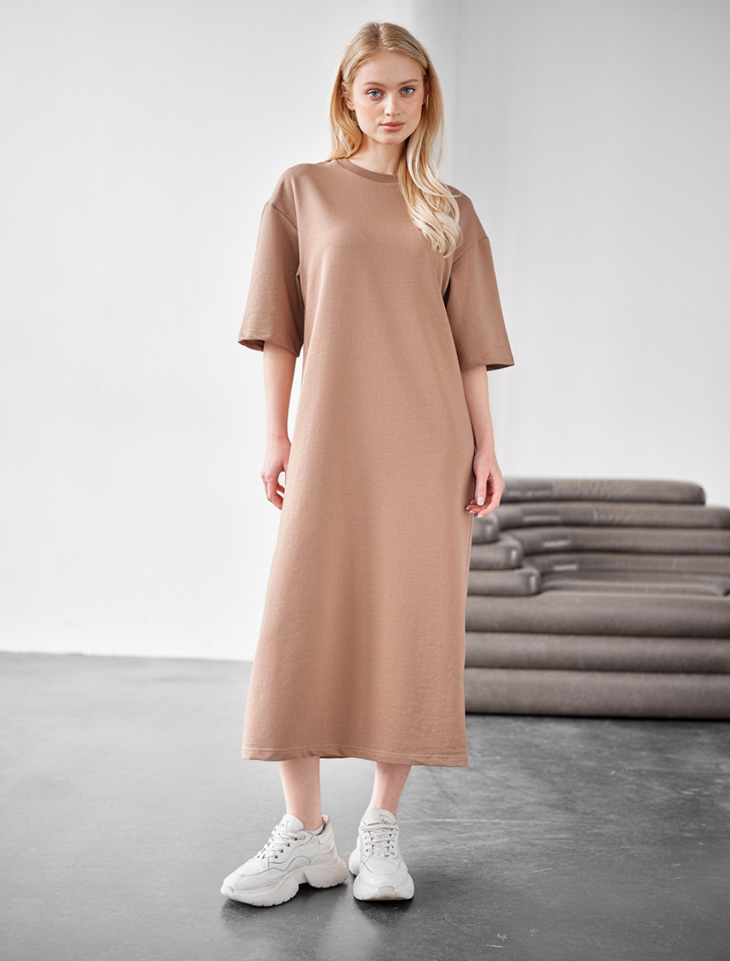 Sukienka Staff st brown